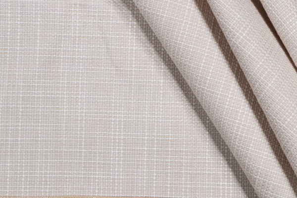 Bolton Woven Crypton Home Finish Chenille Upholstery Fabric in Bone