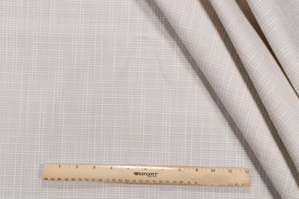 Bolton Woven Crypton Home Finish Chenille Upholstery Fabric in Bone