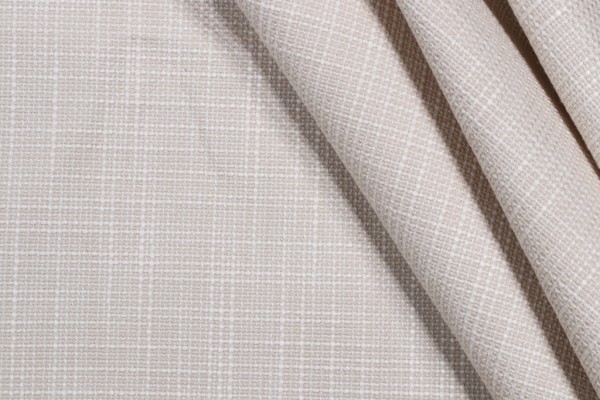 Bolton Woven Crypton Home Finish Chenille Upholstery Fabric in Bone