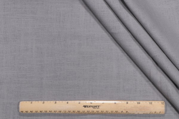 Wexford Linen Woven Decorator Fabric in Cement