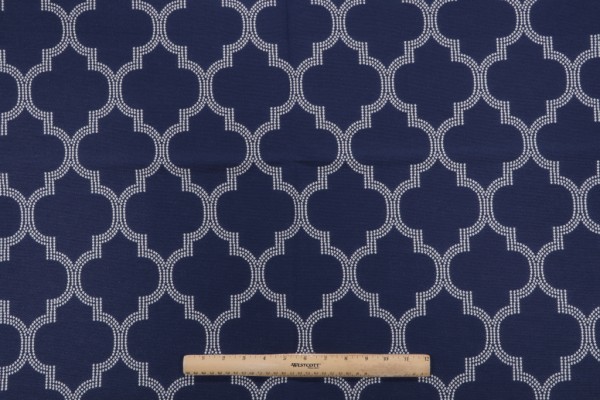 Bella Dura Pavilion Woven Polyolefin Outdoor Fabric in Indigo