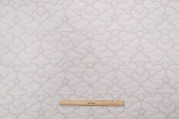 Thalia Damask Decorator Fabric in Natural