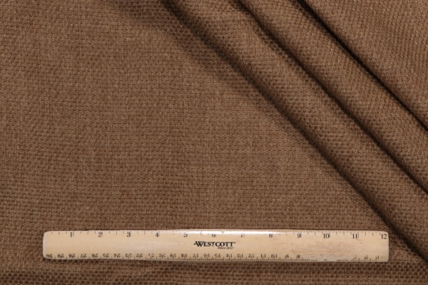 Fortezza Woven Upholstery Fabric in Mocha