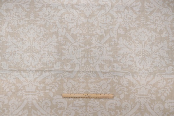 Click for 2.38 Yards Thibaut Residence Damask F91348 Printed Linen Blend Drapery Fabric in Beige Thibaut Residence Damask F91348 Printed Linen Blend Drapery Fabric in Beige