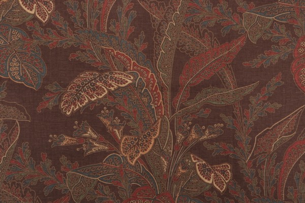Thibaut Arlington F93816 Printed Drapery Fabric in Brown
