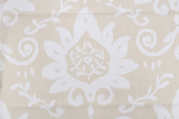 1 Yard Thibaut Bridgewater Damask F9162 Printed Cotton Drapery Fabric in Beige