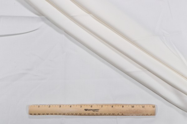 Shalimar Sateen Woven Decorator Fabric in Whipped Cream