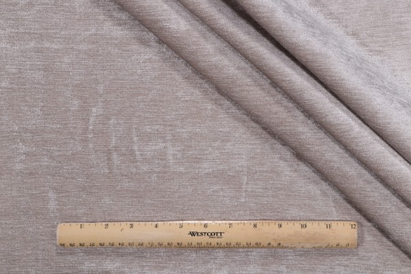 Sample of Braemore Palermo Woven Chenille Upholstery Fabric in Marble 