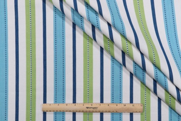 Kaufmann Bima Stripe Woven Decorator Fabric in Cabana 