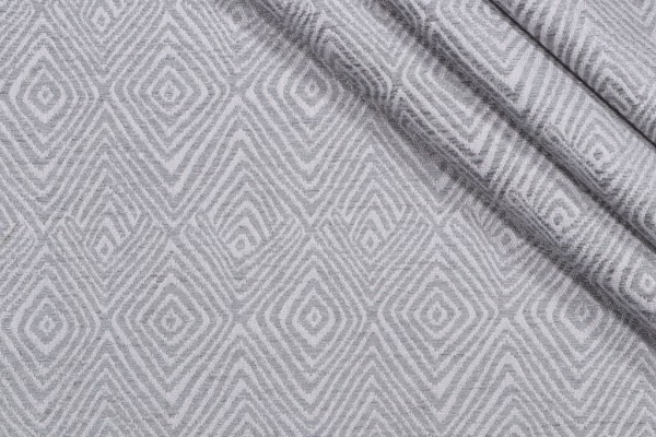 Kelly Ripa Home Set In Motion Woven Chenille Upholstery Fabric in Oyster 