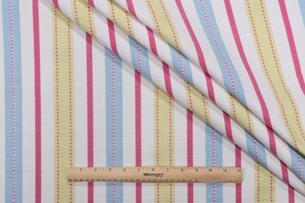 Kaufmann Bima Stripe Woven Decorator Fabric in Mineral 