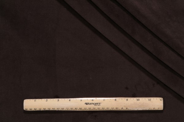 Kaufmann Imperial Velvet Upholstery Fabric in Charcoal 