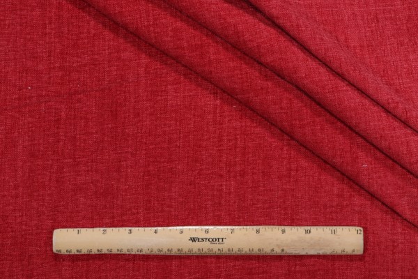 P Kaufmann Douglas Woven Chenille Upholstery Fabric in Fuchsia