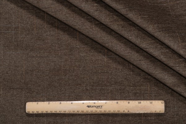 Merrimac Solid Woven Chenille Upholstery Fabric in Greystone
