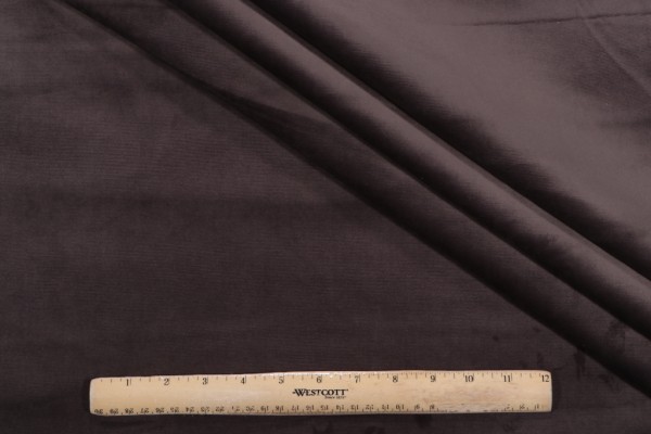 Click for 9 Yards Merrimac Solid Velveteen Decorator Fabric in Gravel Merrimac Solid Velveteen Decorator Fabric in Gravel