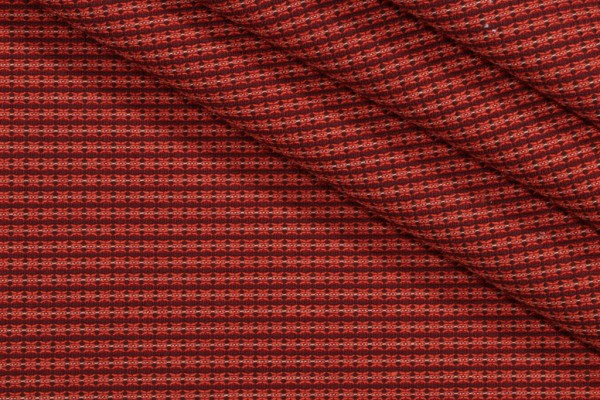 Chance Stripe Woven Upholstery Fabric in Tangerine