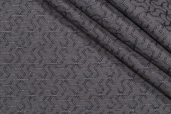 Merrimac M10400 Woven Chenille Upholstery Fabric in Gunmetal