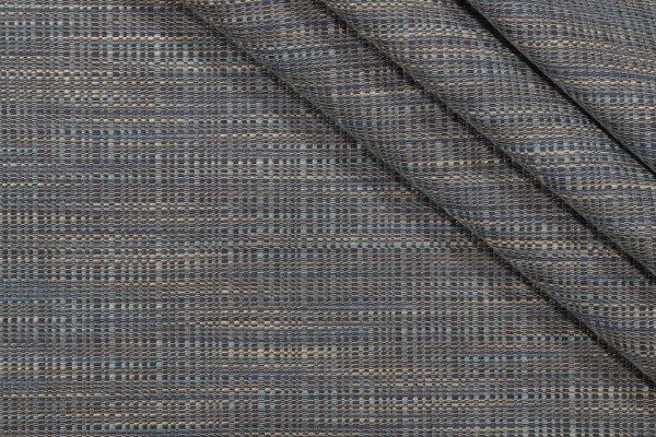 Merrimac Textured Solid Woven Upholstery Fabric in Blue