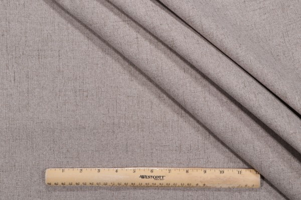 1 Yard Merrimac Solid Woven Upholstery Fabric in Pumice