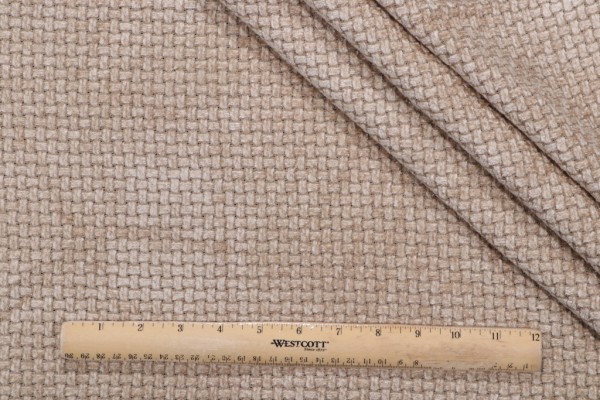 Merrimac M8173B Woven Chenille Upholstery Fabric in Alabaster