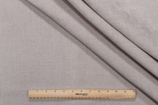 1 Yard Crypton Silex High Performance Woven Chenille Upholstery Fabric in Flax