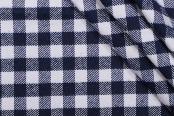 Vivian Woven Upholstery Fabric in Navy