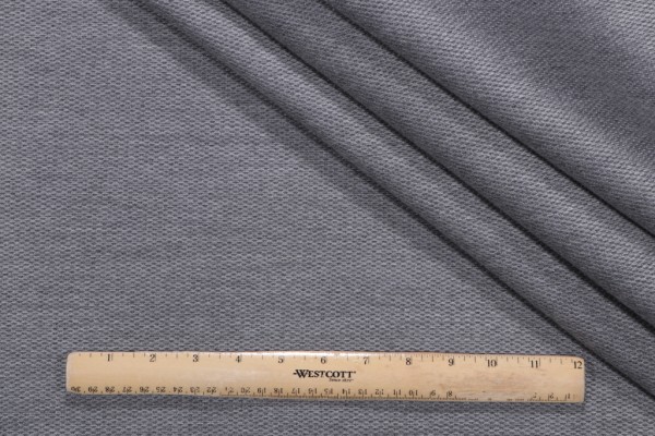 Sunbrella Solid Woven Solution Dyed Acrylic Outdoor Fabric in Smoke