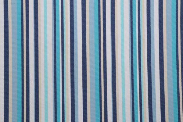 Stripe Woven Outdoor Fabric in Pool