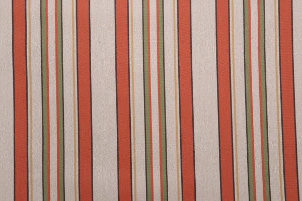 Click for 6.63 Yards Stripe Woven Solution Dyed Acrylic Outdoor Fabric in Cayenne Stripe Woven Solution Dyed Acrylic Outdoor Fabric in Cayenne