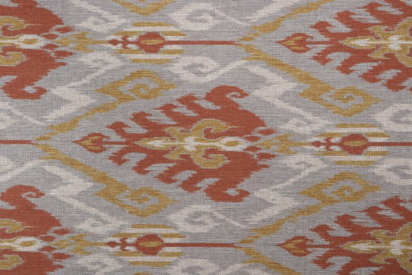 Hamilton Hartford Printed Decorator Fabric in Sienna 