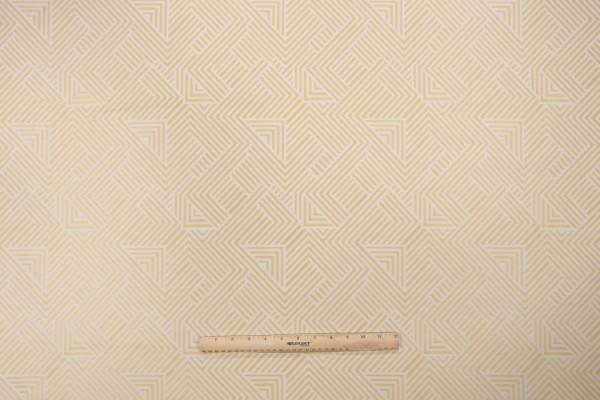 Robert Allen Folded Maze BK Woven Upholstery Fabric in Zest