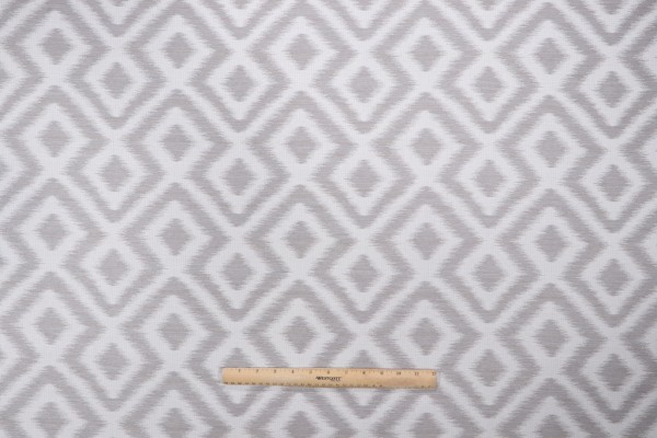Click for 6 Yards Ikat Trellis Woven Solution Dyed Acrylic Outdoor Fabric in Smoke Ikat Trellis Woven Solution Dyed Acrylic Outdoor Fabric in Smoke