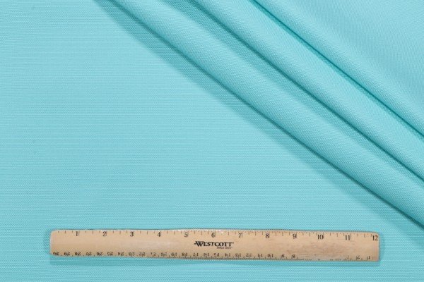 Solid Woven Polyester Outdoor Fabric in Capri 