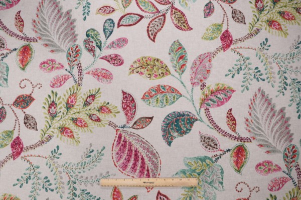 Click for P Kaufmann Autumn Leaves Printed Drapery Fabric in Tutti Frutti  P Kaufmann Autumn Leaves Printed Drapery Fabric in Tutti Frutti