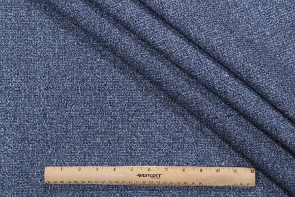 Crypton Porter High Performance Woven Chenille Upholstery Fabric in Denim 
