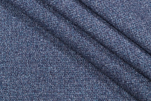 Crypton Porter High Performance Woven Chenille Upholstery Fabric in Denim 