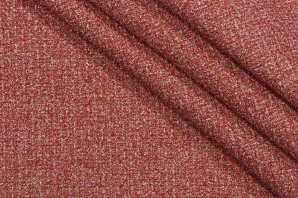 Crypton Porter High Performance Woven Chenille Upholstery Fabric in Coral 