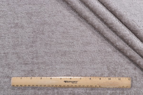 Crypton Hesse High Performance Chenille Upholstery Fabric in Granite 