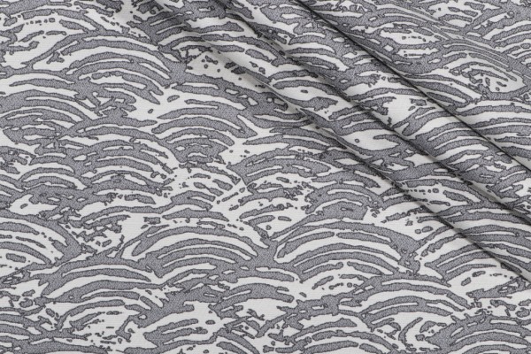 Sample of Pollack New Wave Woven Outdoor Fabric in Anchor 