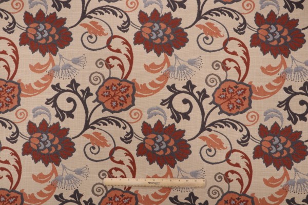 Sunbrella Elegance 45746-0001 Woven Solution Dyed Acrylic Outdoor Fabric in Marble 