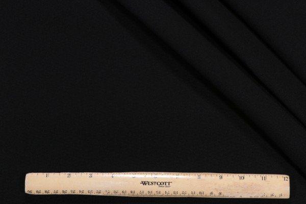 Sample of Sunbrella Shade 4608-0000 Woven Solution Dyed Acrylic Marine Grade/Awning Outdoor Fabric in Black 