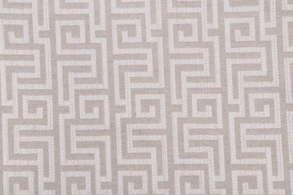 Meander Woven Upholstery Fabric in Natural