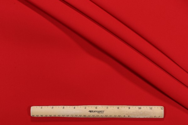 Sunbrella Shade 6066-0000 Woven Solution Dyed Acrylic Marine Grade/Awning Outdoor Fabric in Logo Red 