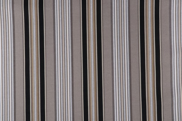 Click for 10 Yards Waverly Getaway Stripe Printed Polyester Outdoor Fabric in Onyx Waverly Getaway Stripe Printed Polyester Outdoor Fabric in Onyx