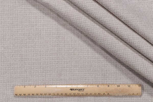 1 Yard Crypton East Hampton High Performance Woven Chenille Upholstery Fabric in Oat