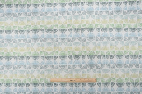 Fiesta Woven Backed Outdoor Fabric in Serene
