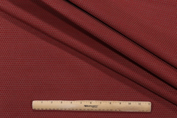 Click for 4.63 Yards Mayer Fabrics Reflector-Rain 433-01 Woven Backed Outdoor Fabric in Firebrick Mayer Fabrics Reflector-Rain 433-01 Woven Backed Outdoor Fabric in Firebrick