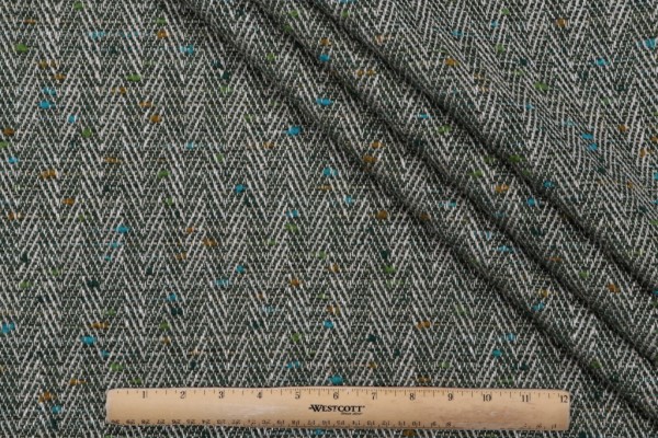 Hamilton Westport Woven Chenille Upholstery Fabric in Emerald 