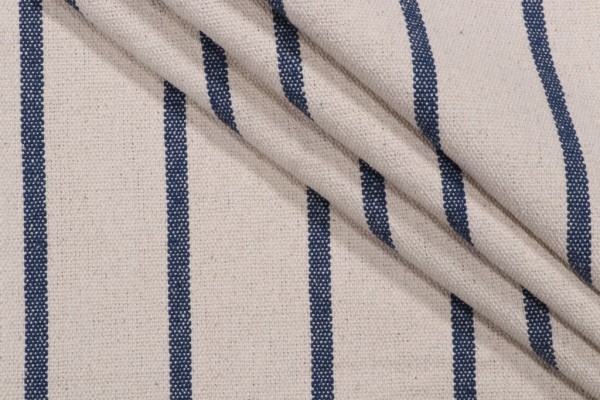 Stof France St. Trop Woven Upholstery Fabric in Marine 