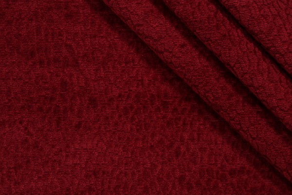 PK Lifestyles Pebblestone Performance Woven Chenille Upholstery Fabric in Wine 
